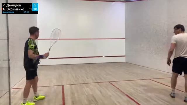 Роман Демидов vs Алексей Николаевич Охрименко - Racket&Ball смотреть онлайн
