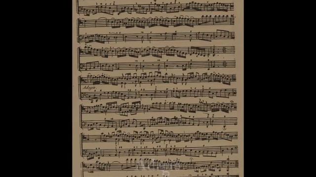 Salvatore Lanzetti, Sonata Op.VI N.3 In A Minor.