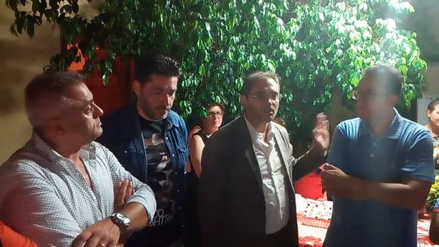 Sindaco Montanile E Vicesindaco  Salvati Alla  Festa Di #Terra Nostra - Brusciano 12.7.2018