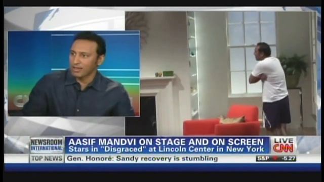 Aasif Mandvi "Disgraced" Interview with Suzanne Malveaux (November 15, 2012) смотреть онлайн