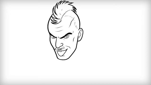 How to Draw Vaas Montenegro From Far Cry 3, Far Cry 3, Step by Step смотреть онлайн