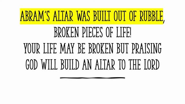 Abraham's Altars - Altar Of Praise