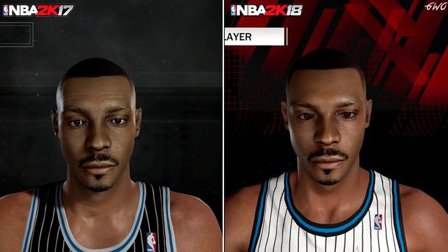 NBA 2K18 vs NBA 2K17 Legends Face/Grahpics Comparison | (PS4/XB1/PC) 60FPS HD! смотреть онлайн