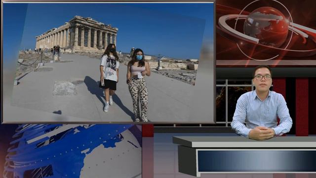 Acesso de cimento gera polémica na Acrópole de Atenas смотреть онлайн