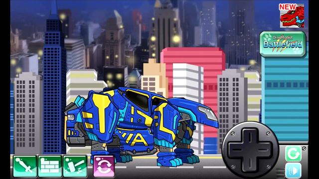 Dino Robot Corps #18: Smilodon & Transformer Cars | Eftsei Gaming смотреть онлайн