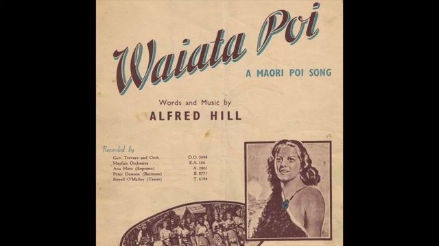 Waiata Poi (1926) - Mayfair Orchestra, Conducted By Alfred Hill