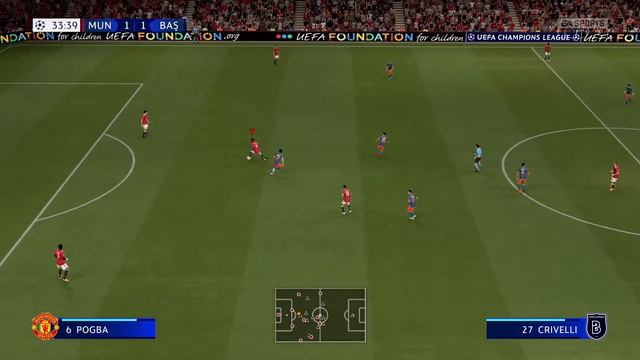 FIFA 21 career mode gameplay. world class difficulty with Manchester United. season 1 episode 6. смотреть онлайн