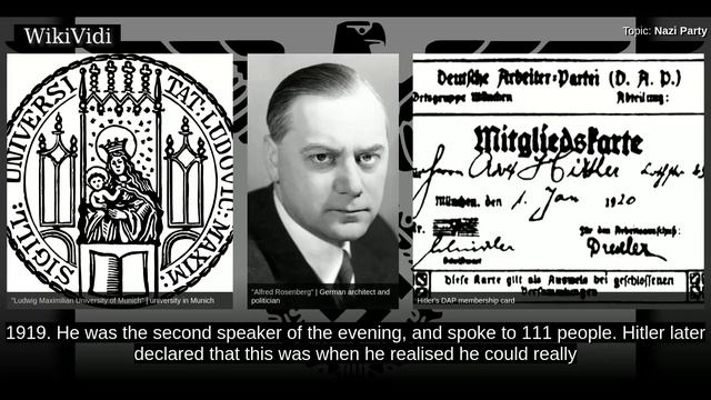 NAZI PARTY - WikiVidi Documentary смотреть онлайн