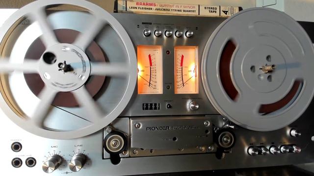 Leon Fleisher Julliard String Quartet Brahms Quintet F Minor SIDE B Reel to Reel смотреть онлайн