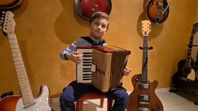 Koncert od doma: Martin Leon Obreza, 1. razred; harmonika; Slovenska ljudska: Katarina Barbara смотреть онлайн