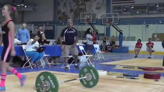 2016 Bay State Games - Red Platform - 48 & 53 Kg Women Snatch