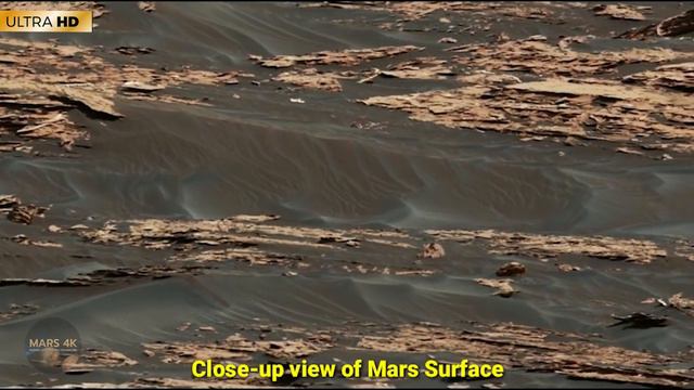 NASAs Curiosity Mars rover captured detail of layers in Vera Rubin Ridge  Mars 4K