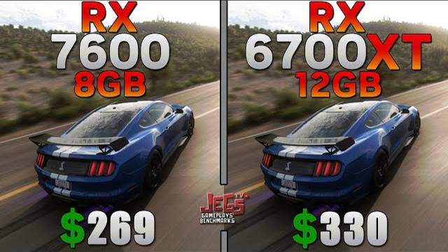 RX7600 8GB VS RX6700 12GB