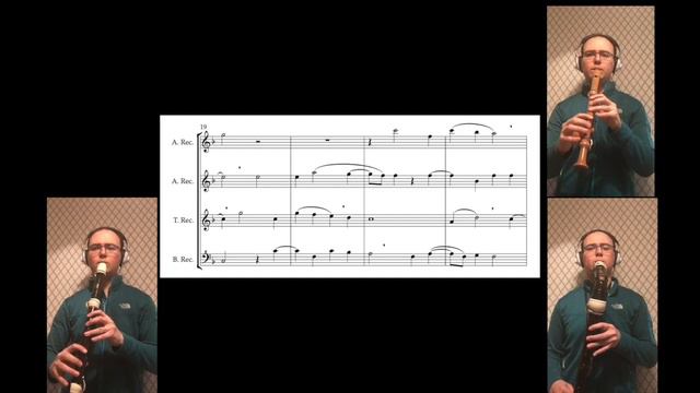Thomas Tallis - If Ye Love Me - Arranged for recorder quartet смотреть онлайн