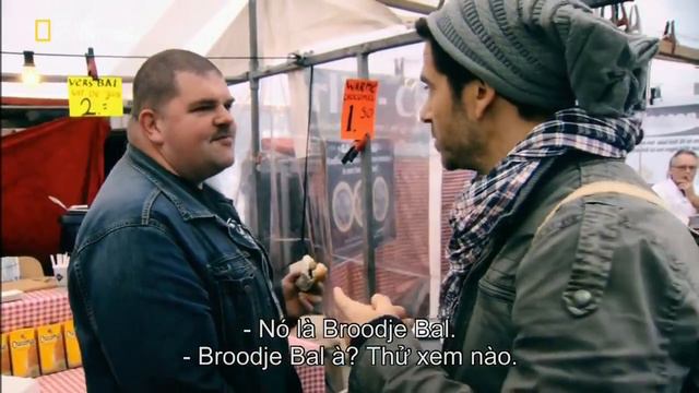 [England Street Food] Street Food Around The World: Amsterdam | Nat Geo Adventure