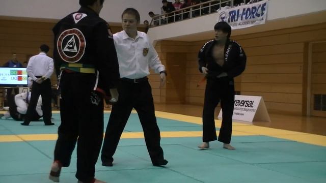 『第9回全日本柔術マスターズ選手権大会』マスター2黒帯ライト級　廣瀬貴行 Vs 西野大樹