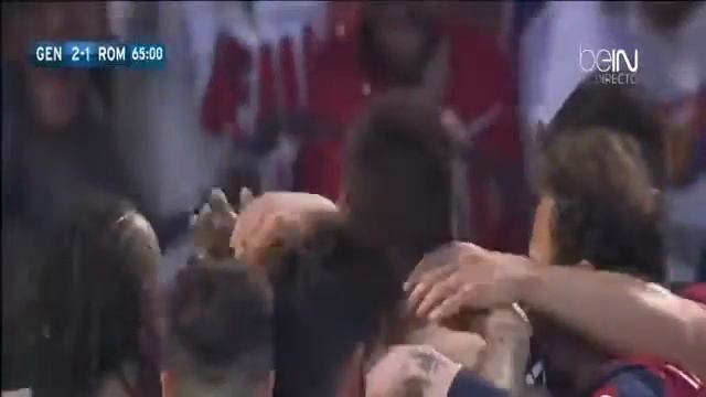 Leonardo Pavoletti Goal ~ Genoa vs AS Roma 2 1 ~ 10 5 2016 Serie A смотреть онлайн