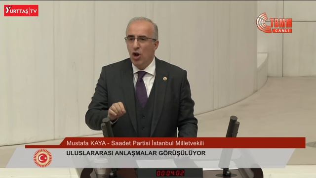 Saadet Partili Mustafa Kaya Meclisi Salladı! AKP'lileri Çılgına Çeviren Konuşma!