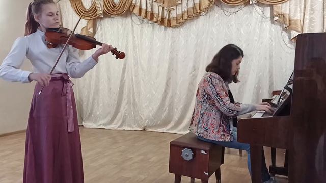 Тимофіїва Софія О. Гоноболін ,, концерт ,, Різдвяний,, 2-3 частини смотреть онлайн