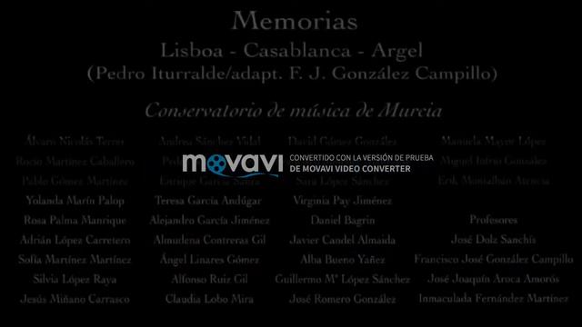 Audition Tape Murcia Conservatory Enrique Garcia Saura смотреть онлайн