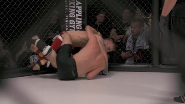 Vapaaottelun SM2016: M70,3 Lindfors Felix, GB Gym Vs. Hämäläinen Pauli, Jyväskylän Fightclub