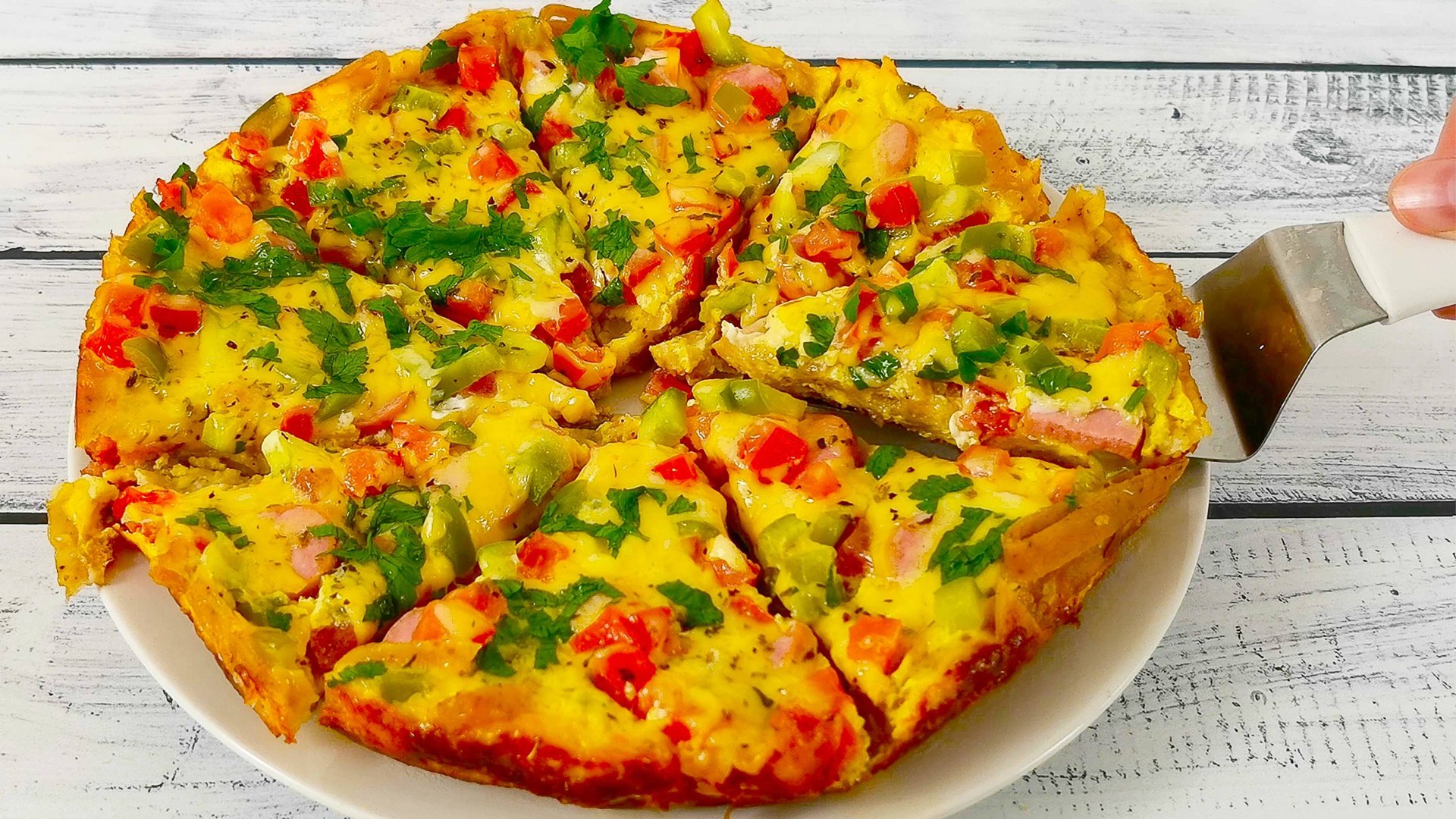 Необычная пицца из лаваша. Очень вкусный рецепт смотреть онлайн