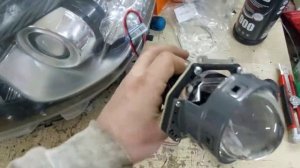 Установка Biled линз I8 Pro в Mazda CX5