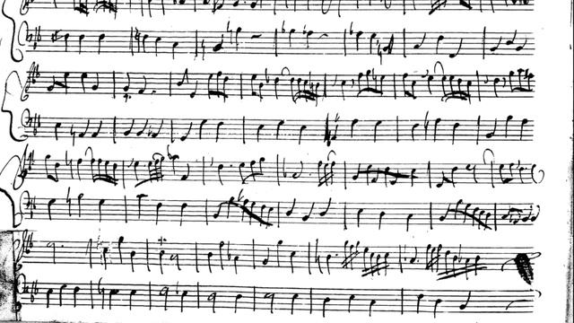 G. Sammartini. Sonata A Oboè Solo Con Il Basso, Do M (nº1, Sibley Mus. Lib.) Adagio