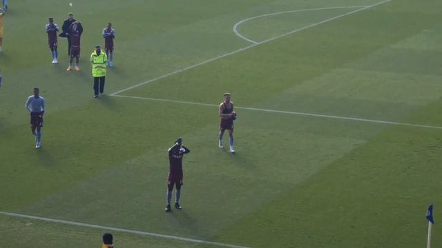 Villa fans singing about Marvelous Nakamba at full time away to Leicester смотреть онлайн