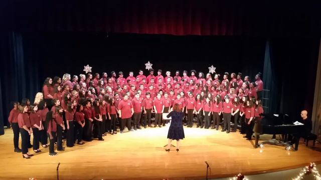 2017 Winter Concert NPMS Mixed Chorus-We Sing Feliz Navidad смотреть онлайн