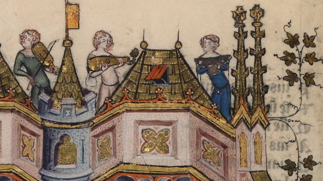 Chansons Courtois - Yves Tessier, Mildred Clary (ultra rare medieval music, LP recorded in 1953)