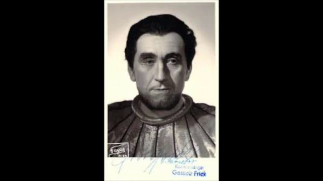 Gottlob Frick; "Vivat Bacchus! Bacchus lebe"; DIE ENTFÜHRUNG AUS DEM SERAIL; W. A. Mozart смотреть онлайн