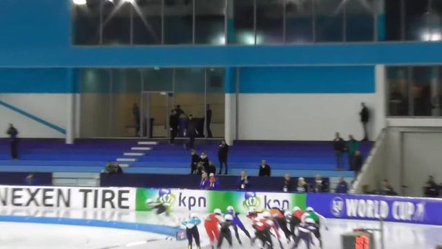 2016-12-09: WC Heerenveen. Allan Dahl Johansson debuterer i senior worldcup. Mass start semi finale смотреть онлайн