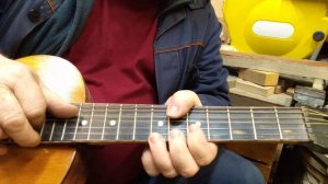 Семиструнная гитара. Мелодия песни. Russian seven - string guitar. Russische siebensaitige Gitarre