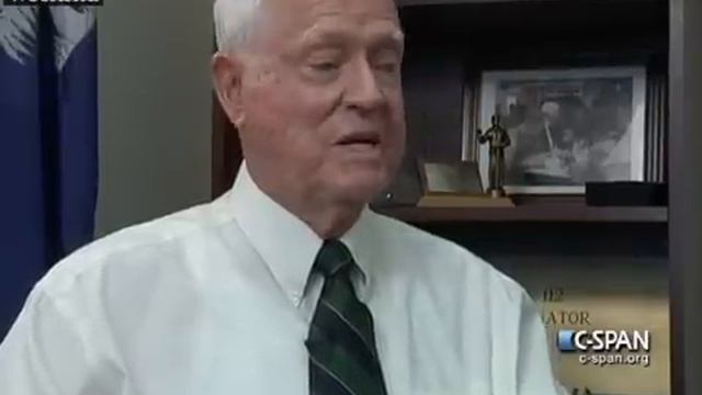 LCV Cities Tour - Charleston: Former Sen. Ernest "Fritz" Hollings (D-SC) смотреть онлайн
