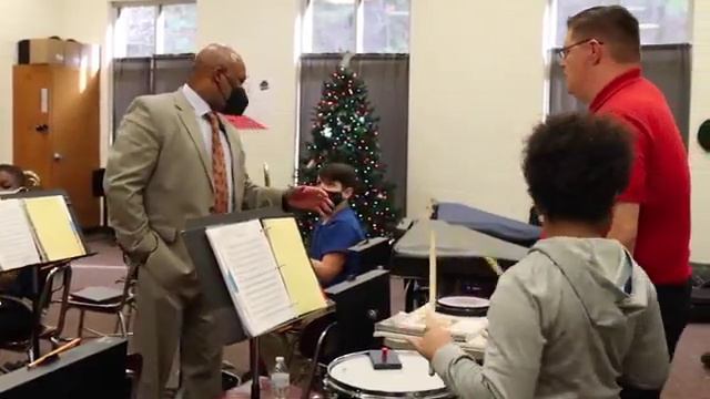 GSCS Superintendent Simmons Visits Kennedy Road Middle School