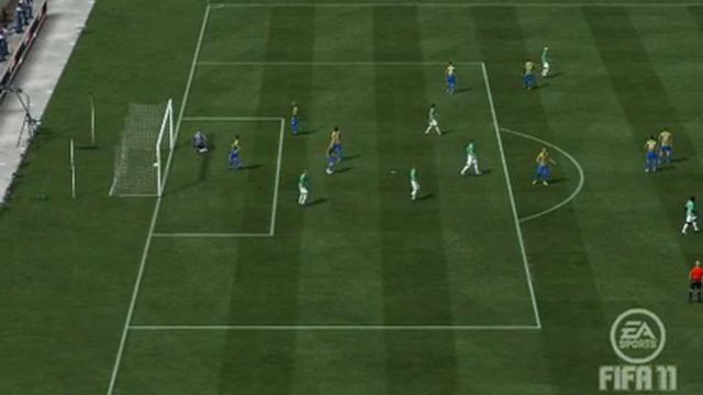 Fifa 11 Ultimate Team Best Freekick! FT Simao 40 yards смотреть онлайн