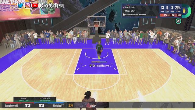 IS RAY ALLEN BASE REALLY GOOD IN NBA 2K24?!?! LETS GET ITTTTT!!!! смотреть онлайн