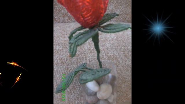 Роза из бисера🌹 (Beaded Rose🌹 )
