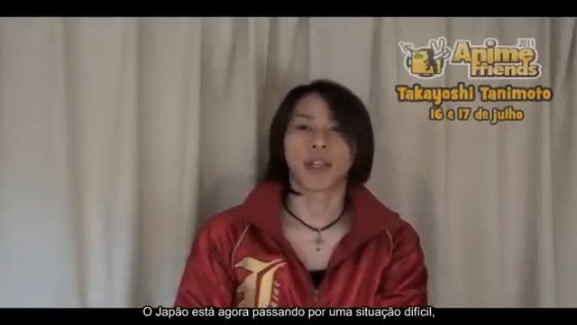 [Anime Friends] Mensagem de Takayoshi Tanimoto смотреть онлайн