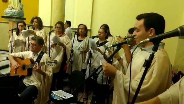 Aclamação ao Evangelho (Eurivaldo Ferreira)-Coral Imaculada Conceição de Birigui - 18/02/2018 смотреть онлайн