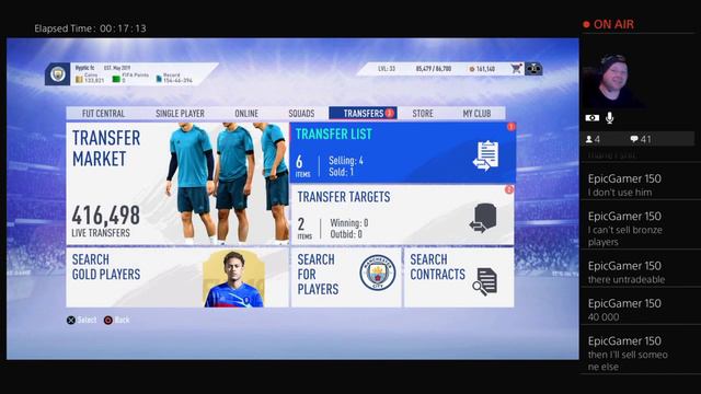 *LIVE * Fifa 19 selling my team cheap смотреть онлайн