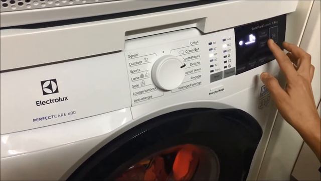 Mon Test Du Départ Différé Sur Le Lave-linge Perfectcare 600 D'Electrolux