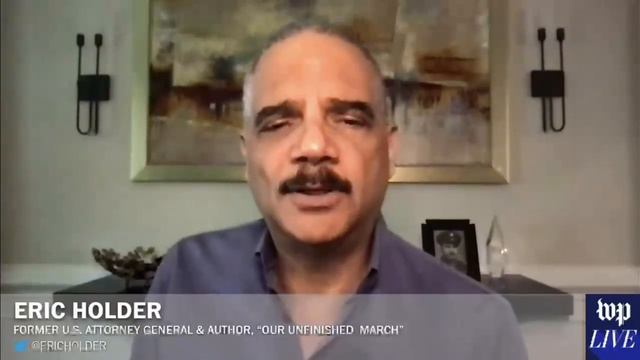 Eric Holder Warns Of 'apartheid System' In The US