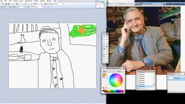 How to Draw Biologist E.O. Wilson смотреть онлайн