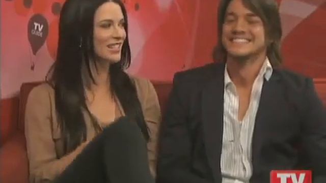 Craig Horner & Bridget Regan On TVGuide Part II (06-11-09)