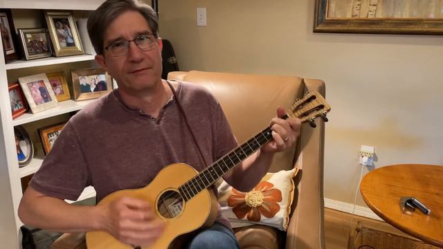 She Loves To Ride Horses by Guy Clark on Mya Moe Baritone Ukulele