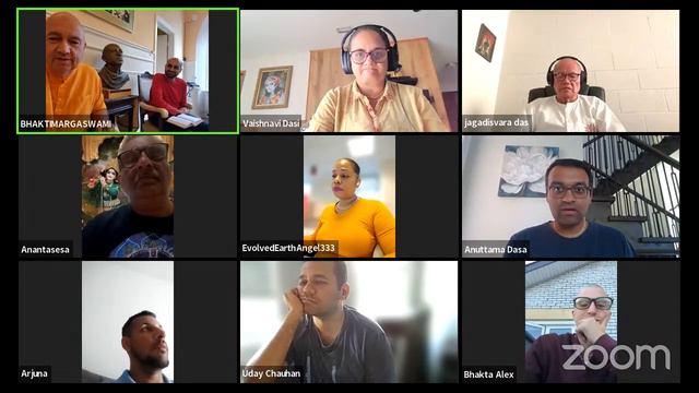 HH Bhaktimarga Swami Bhagavat Gita Ch 16.1 Session 3 смотреть онлайн