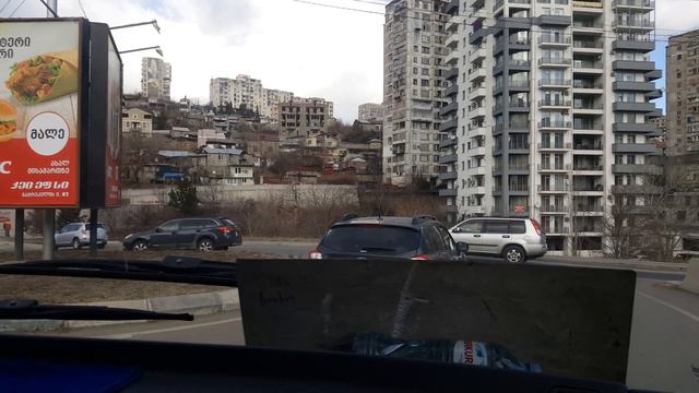 Tbilisi 9.01.2020 Vake (Barnov-Paliashvili-Taktakishvili-Chavchavadze-Avalishvili) - Saburtalo смотреть онлайн