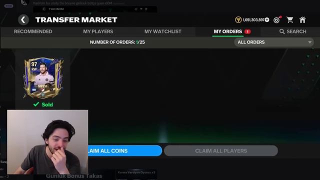 HİLELİ PAKETTEN REKOR 999 MİLYON COINSLIK OYUNCU ! FC Mobile TOTY PAKET